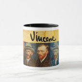 Vincent Van Gogh Faces Mok (Midden)