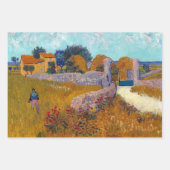 Vincent van Gogh Farmhouse in het Poster Provence Inpakpapier Vel (Voorkant 3)