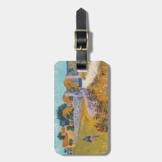 Vincent van Gogh - Farmhouse in Provence Bagagelabel (Voorkant verticaal)