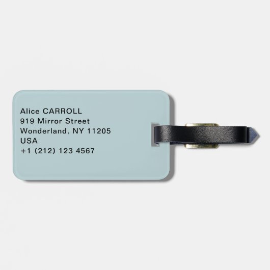 Vincent van Gogh - Farmhouse in Provence Bagagelabel (Achterkant horizontaal)