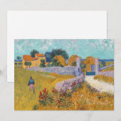 Vincent van Gogh - Farmhouse in Provence Bedankkaart (Voorkant / Achterkant)