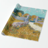 Vincent Van Gogh  Farmhouse in Provence Cadeaupapier (Uitgerold)