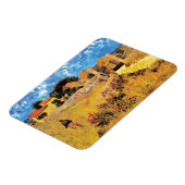 Vincent van Gogh - Farmhouse in Provence Fine Art Magneet (Linkerzijde)