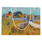 Vincent van Gogh - Farmhouse in Provence Groot Cadeauzakje (Achterkant)