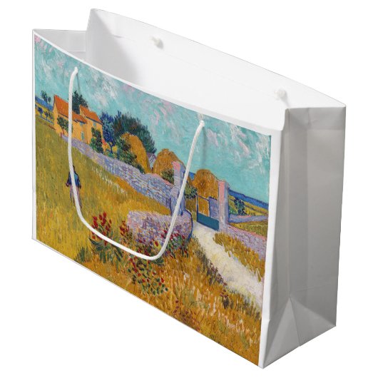 Vincent van Gogh - Farmhouse in Provence Groot Cadeauzakje (Voorkant Gekanteld)