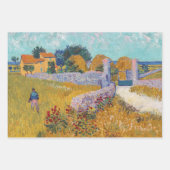 Vincent van Gogh - Farmhouse in Provence Inpakpapier Vel (Voorkant 3)