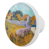Vincent van Gogh - Farmhouse in Provence Keramische Knop (Rechts)
