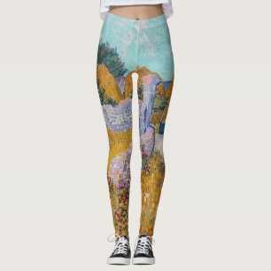 Vincent van Gogh - Farmhouse in Provence Leggings