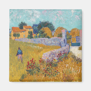 Vincent van Gogh - Farmhouse in Provence Magneet