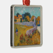 Vincent van Gogh - Farmhouse in Provence Metalen Ornament (Rechts)