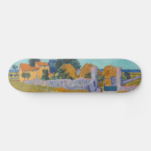 Vincent van Gogh - Farmhouse in Provence Persoonlijk Skateboard