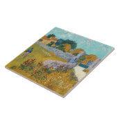 Vincent Van Gogh  Farmhouse in Provence Tegeltje (Zijkant)