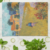 Vincent van Gogh - Farmhouse in Provence Theedoek (Gevouwen)