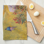 Vincent van Gogh - Farmhouse in Provence Theedoek (Quarter Fold)