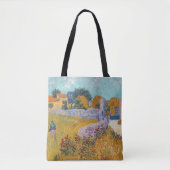 Vincent van Gogh - Farmhouse in Provence Tote Bag (Voorkant)