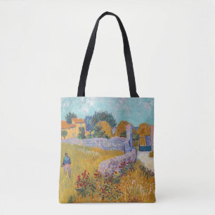 Vincent van Gogh - Farmhouse in Provence Tote Bag
