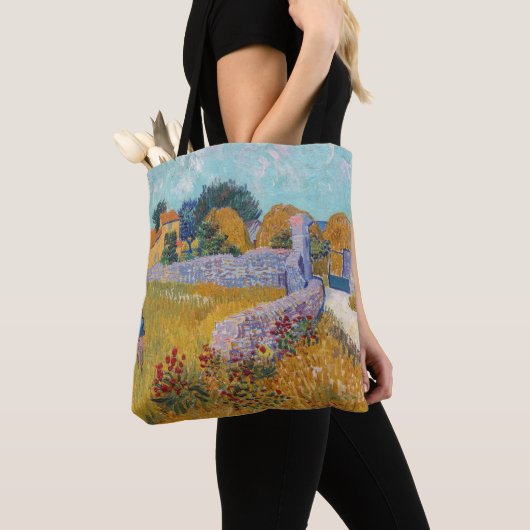 Vincent van Gogh - Farmhouse in Provence Tote Bag (Dichtbij)