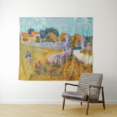 Vincent van Gogh - Farmhouse in Provence Wandkleed (In Situ (horizontaal))