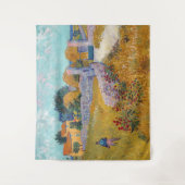 Vincent van Gogh - Farmhouse in Provence Wandkleed (Voorkant)