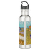 Vincent van Gogh - Farmhouse in Provence Waterfles (Achterkant)