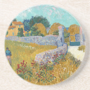 Vincent Van Gogh Farmhouse in Provence Zandsteen Onderzetter