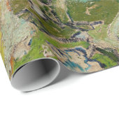 Vincent van Gogh - Farmhouse met Two Figures Cadeaupapier (Rol Hoek)