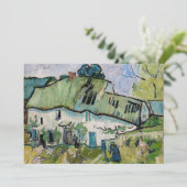 Vincent van Gogh - Farmhouse met Two Figures Kaart (Staand voorkant)