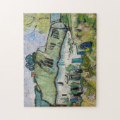 Vincent van Gogh - Farmhouse met Two Figures Legpuzzel (Verticaal)