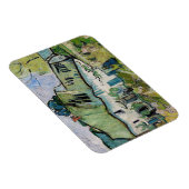 Vincent van Gogh - Farmhouse met Two Figures Magneet (Rechterzijde)