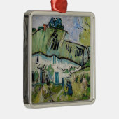 Vincent van Gogh - Farmhouse met Two Figures Metalen Ornament (Rechts)