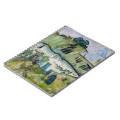 Vincent van Gogh - Farmhouse met Two Figures Notitieboek (Linkerzijde)