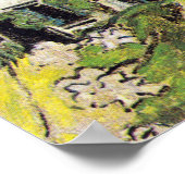 Vincent van Gogh Farmhouse met Two Figures Poster (Hoek)