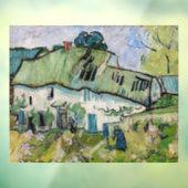 Vincent van Gogh - Farmhouse met Two Figures Raamsticker (Vel 3)