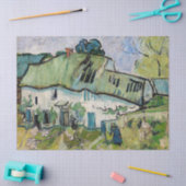 Vincent van Gogh - Farmhouse met Two Figures Tissuepapier (Craft)