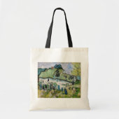 Vincent van Gogh - Farmhouse met Two Figures Tote Bag (Voorkant)