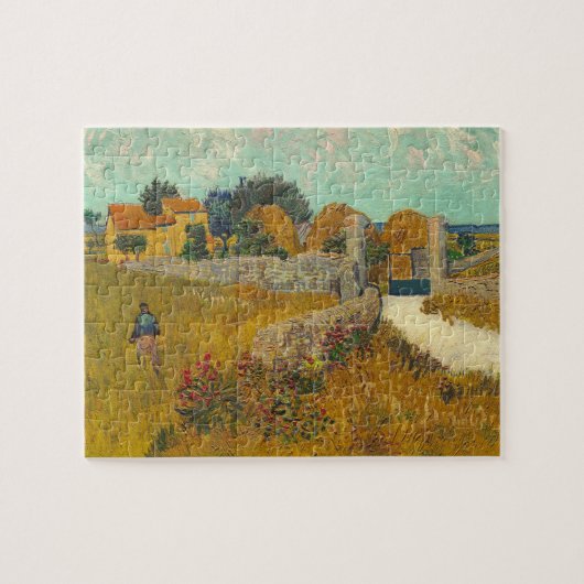 Vincent van Gogh | Farmhouse Provence, 1888 Legpuzzel (Horizontaal)