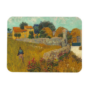 Vincent van Gogh Farmhouse Provence, 1888 Magneet