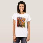 Vincent Van Gogh - Feest van 14 juli T-shirt (Voorkant volledig)