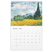 Vincent van Gogh Fine Art 2020 Agenda Kalender (Feb 2027)