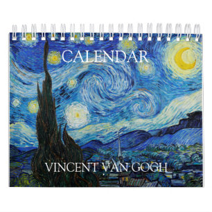 VINCENT VAN GOGH FINE ART CALENDAR KALENDER