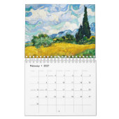 Vincent van Gogh Fine Art Calendar Kalender (Feb 2027)