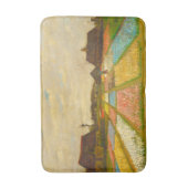 Vincent van Gogh Flower Beds in Nederland Badmat (Voorkant Verticaal)
