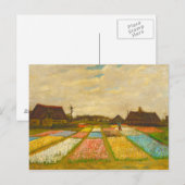 Vincent van Gogh Flower Beds in Nederland Briefkaart (Voorkant / Achterkant)