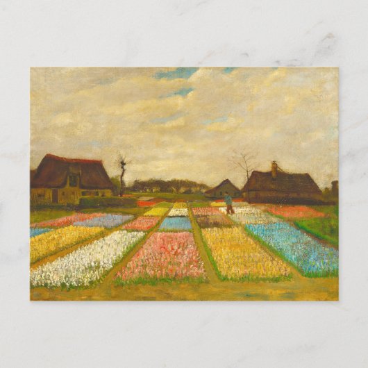 Vincent van Gogh Flower Beds in Nederland Briefkaart (Voorkant)