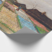Vincent van Gogh - Flower Beds in Nederland Cadeaupapier (Hoek)