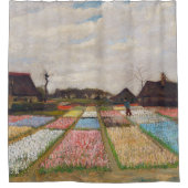 Vincent van Gogh - Flower Beds in Nederland Douchegordijn (Voorkant)