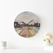 Vincent van Gogh - Flower Beds in Nederland Grote Klok (Huis)