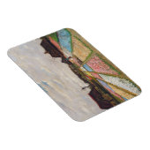 Vincent van Gogh - Flower Beds in Nederland Magneet (Rechterzijde)