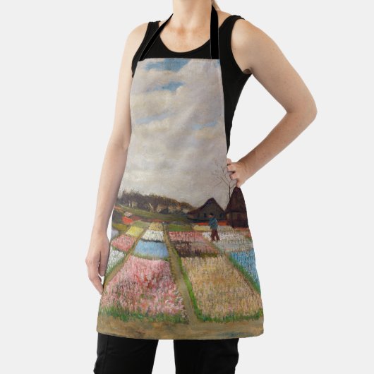 Vincent van Gogh - Flower Beds in Nederland Schort (Insitu)