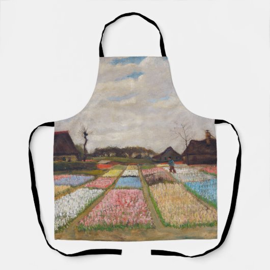 Vincent van Gogh - Flower Beds in Nederland Schort (Voorkant)